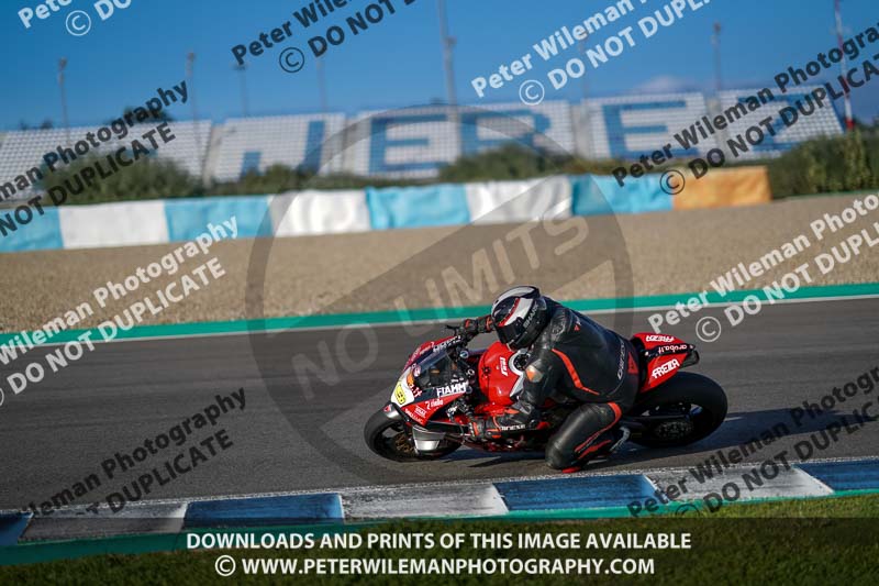 25 to 27th november 2017;Jerez;event digital images;motorbikes;no limits;peter wileman photography;trackday;trackday digital images